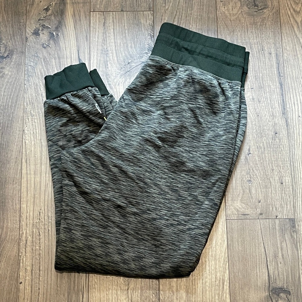 Spyder Womens Forest Green Space Dye Jogger Pants Activewear Small